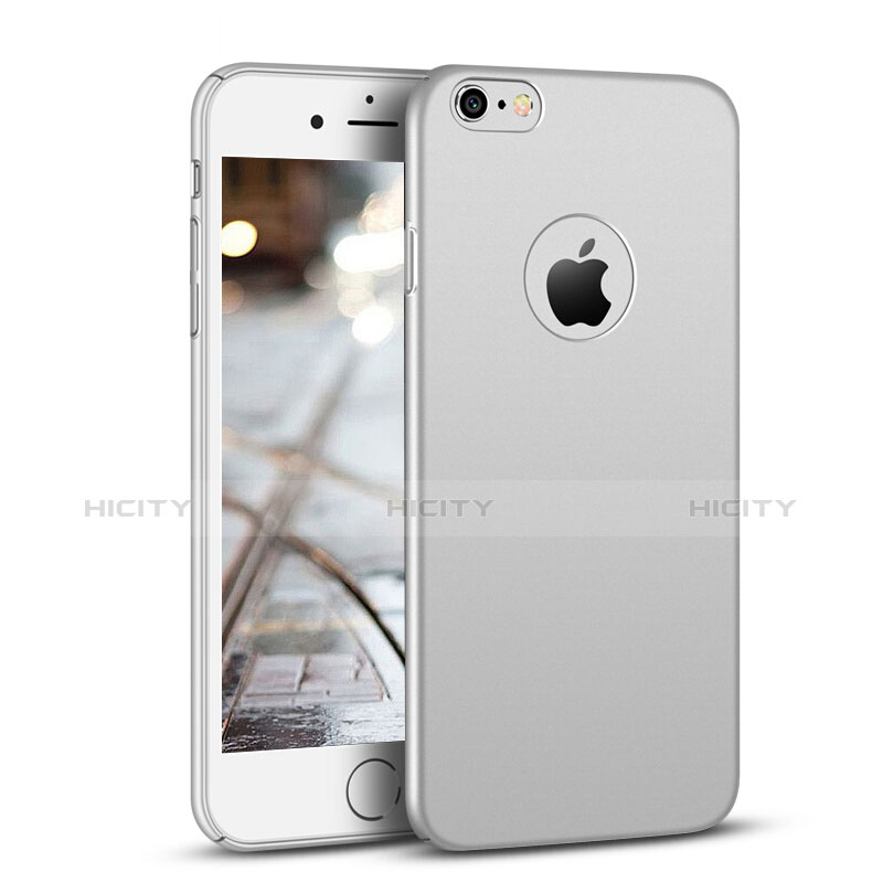 Funda Dura Plastico Rigida Mate P01 para Apple iPhone 6S Blanco