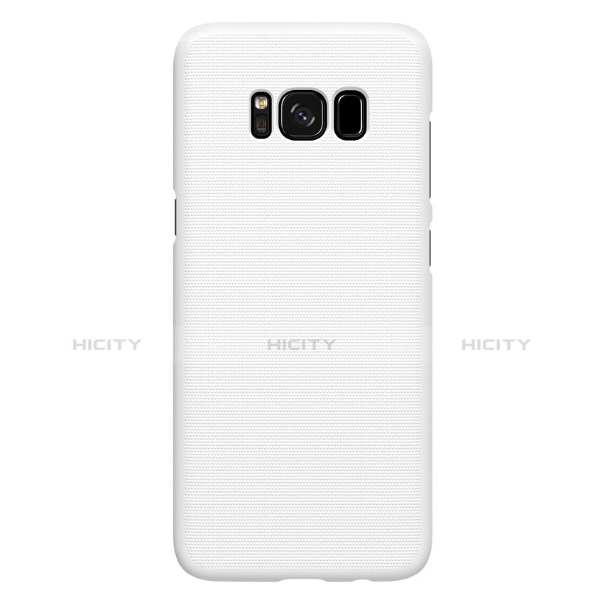 Funda Dura Plastico Rigida Mate P01 para Samsung Galaxy S8 Blanco