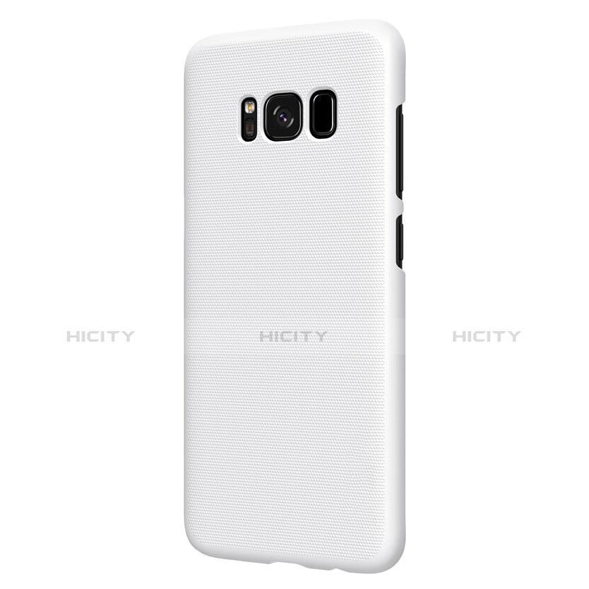 Funda Dura Plastico Rigida Mate P01 para Samsung Galaxy S8 Blanco