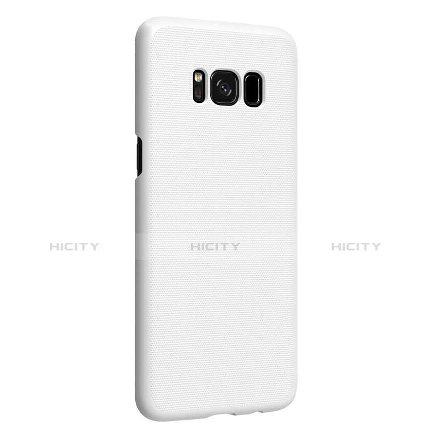 Funda Dura Plastico Rigida Mate P01 para Samsung Galaxy S8 Plus Blanco