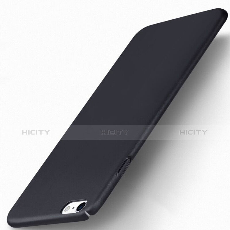 Funda Dura Plastico Rigida Mate P04 para Apple iPhone 6 Negro