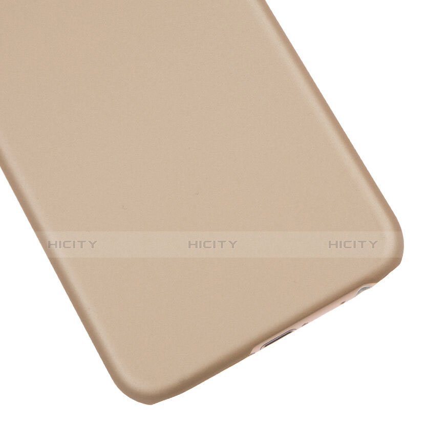 Funda Dura Plastico Rigida Mate para Apple iPhone 6S Oro