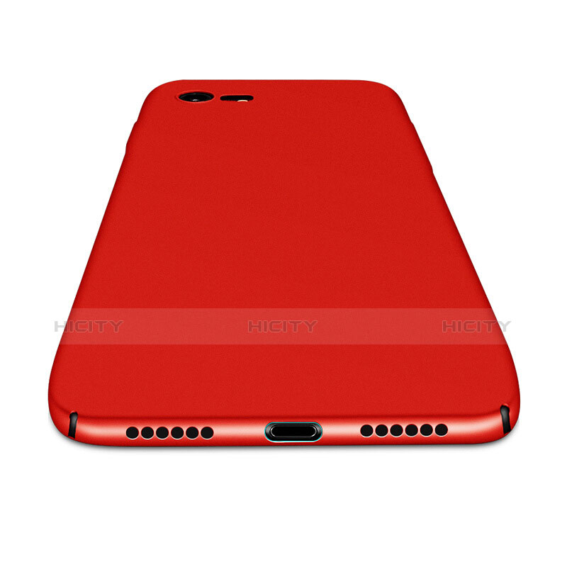 Funda Dura Plastico Rigida Mate para Apple iPhone 7 Rojo