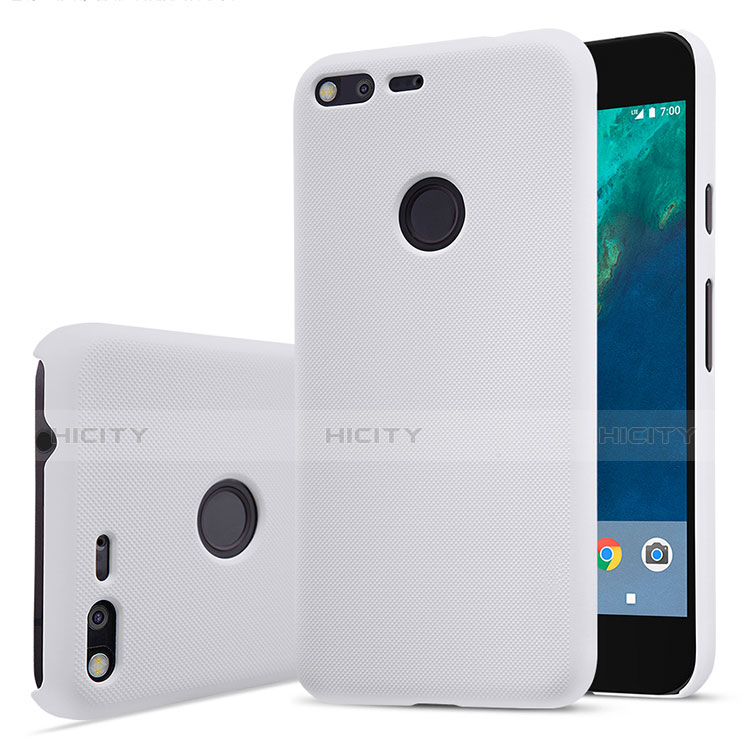 Funda Dura Plastico Rigida Mate para Google Pixel Blanco