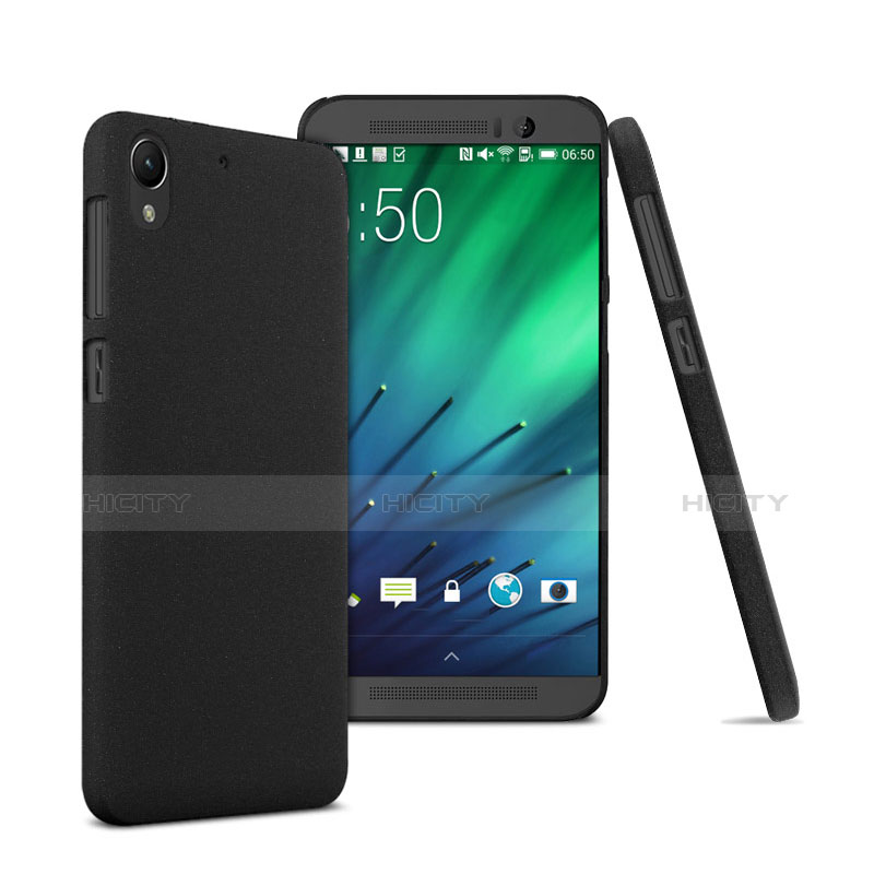 Funda Dura Plastico Rigida Mate para HTC Desire 728 728g Negro