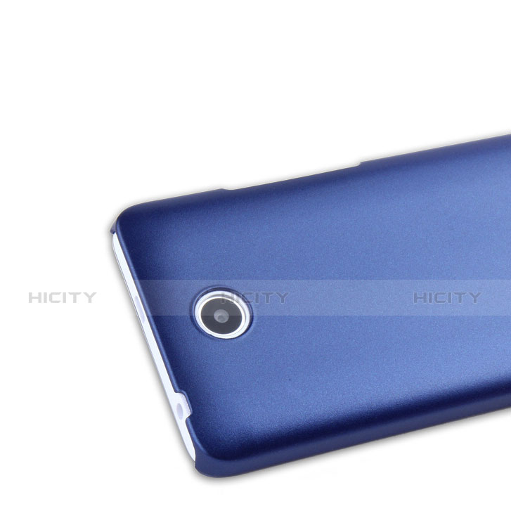 Funda Dura Plastico Rigida Mate para Huawei Ascend Y635 Azul