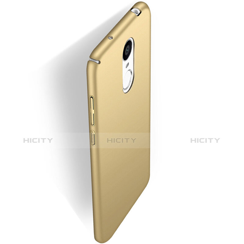 Funda Dura Plastico Rigida Mate para Huawei Enjoy 6 Oro