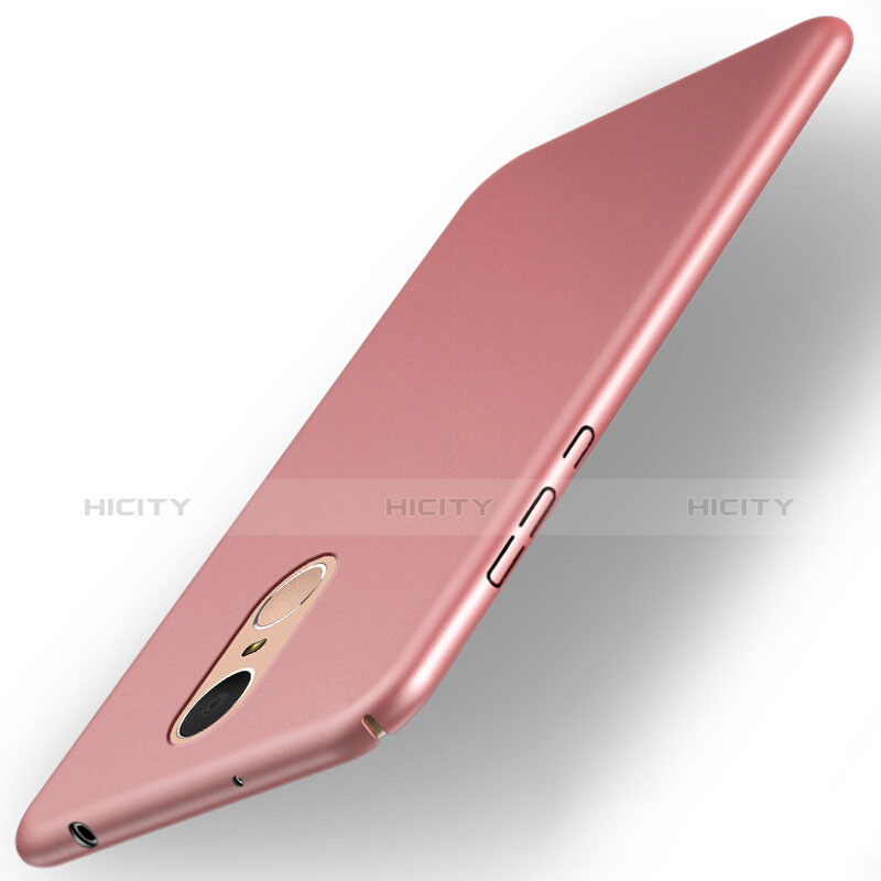 Funda Dura Plastico Rigida Mate para Huawei Enjoy 6 Oro Rosa