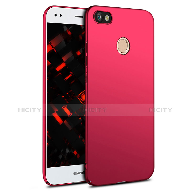 Funda Dura Plastico Rigida Mate para Huawei Enjoy 7 Rojo