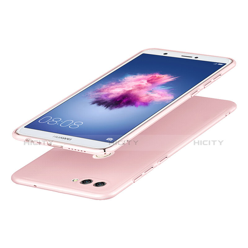 Funda Dura Plastico Rigida Mate para Huawei Enjoy 7S Rosa