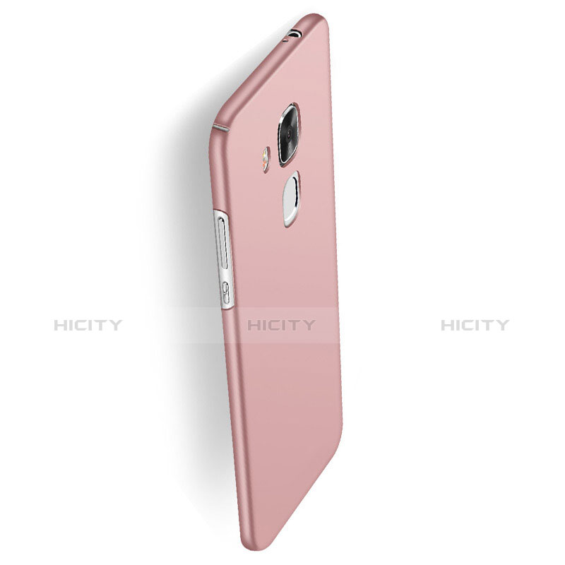 Funda Dura Plastico Rigida Mate para Huawei G9 Plus Oro Rosa