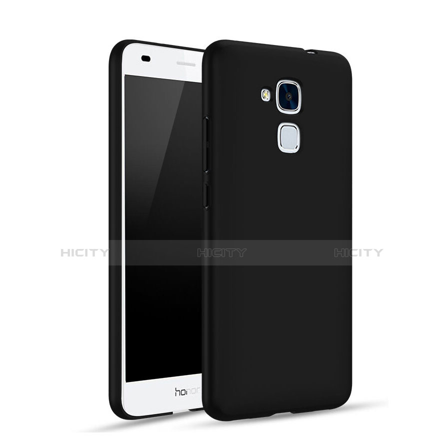 Funda Dura Plastico Rigida Mate para Huawei GR5 Mini Negro