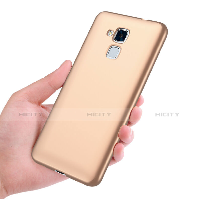 Funda Dura Plastico Rigida Mate para Huawei GT3 Oro