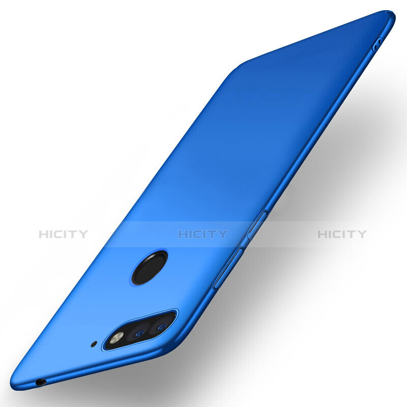 Funda Dura Plastico Rigida Mate para Huawei Honor 7A Azul