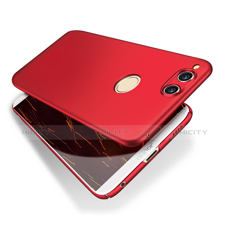 Funda Dura Plastico Rigida Mate para Huawei Honor 7X Rojo