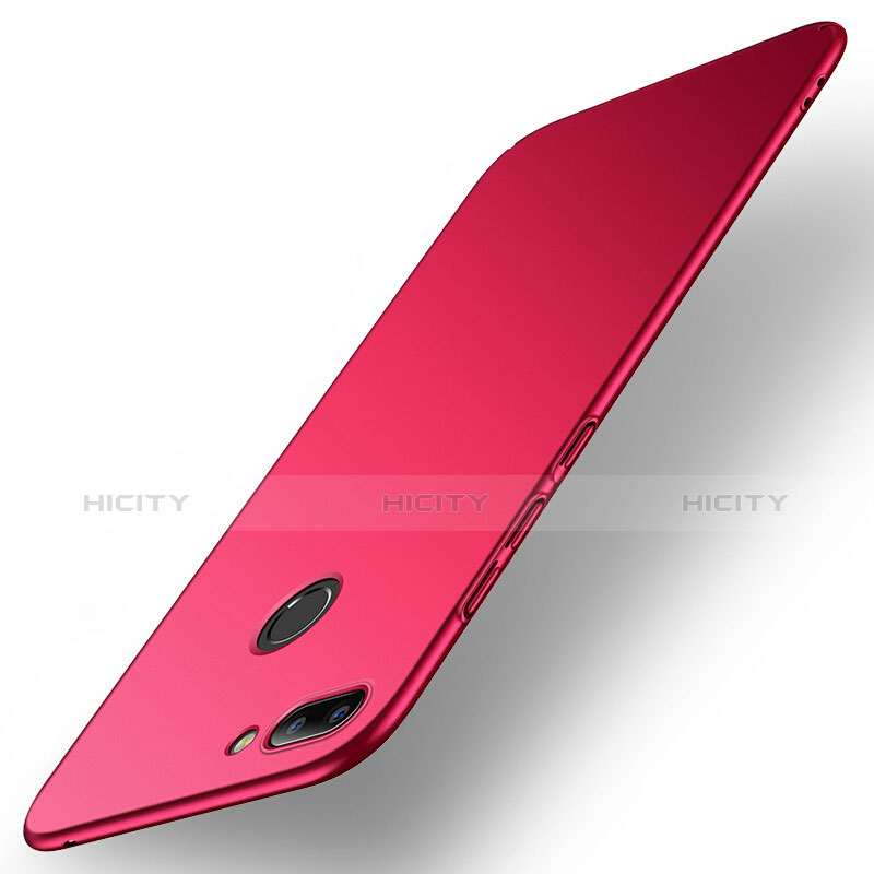Funda Dura Plastico Rigida Mate para Huawei Honor 9i Rojo