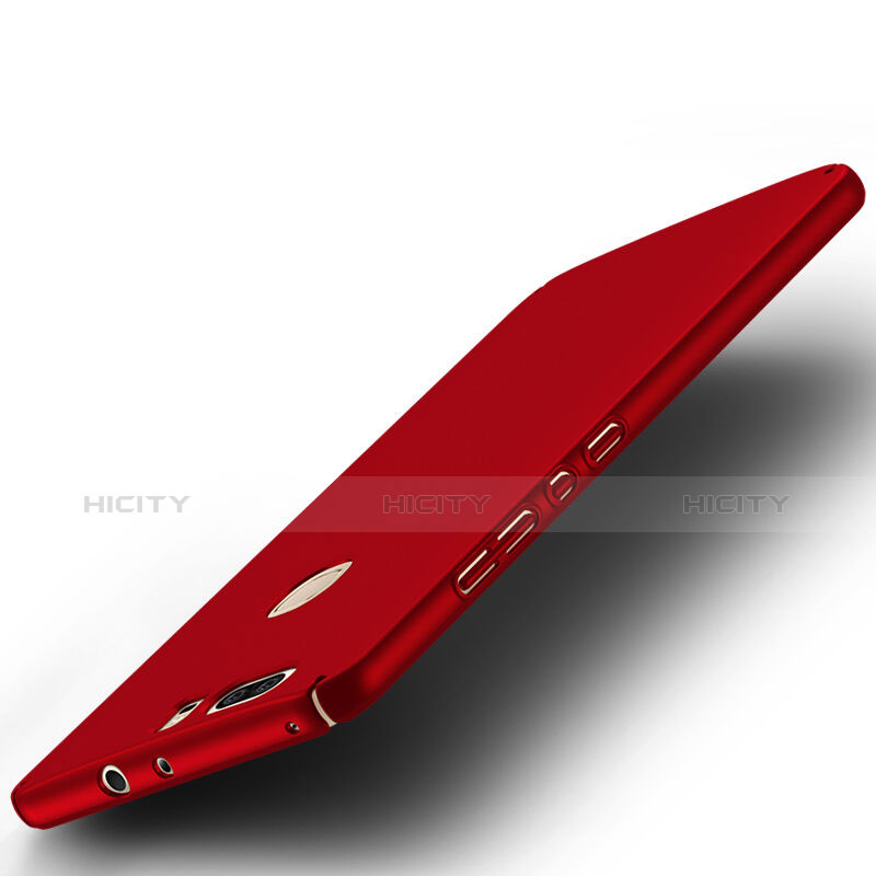 Funda Dura Plastico Rigida Mate para Huawei Honor V8 Rojo
