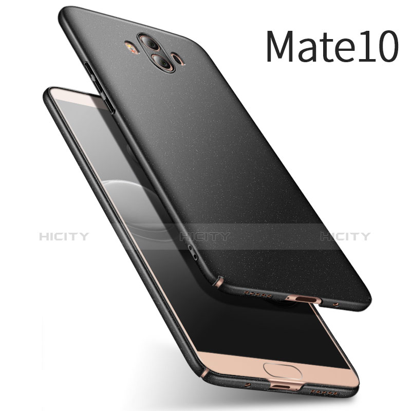 Funda Dura Plastico Rigida Mate para Huawei Mate 10 Negro