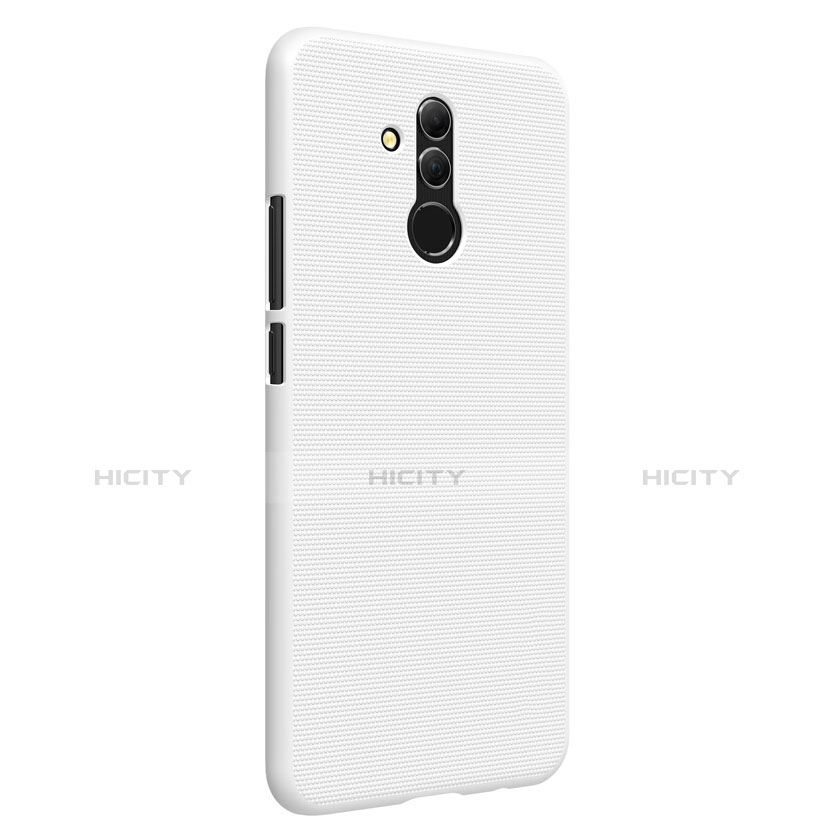 Funda Dura Plastico Rigida Mate para Huawei Mate 20 Lite Blanco