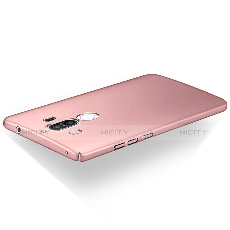 Funda Dura Plastico Rigida Mate para Huawei Mate 9 Oro Rosa