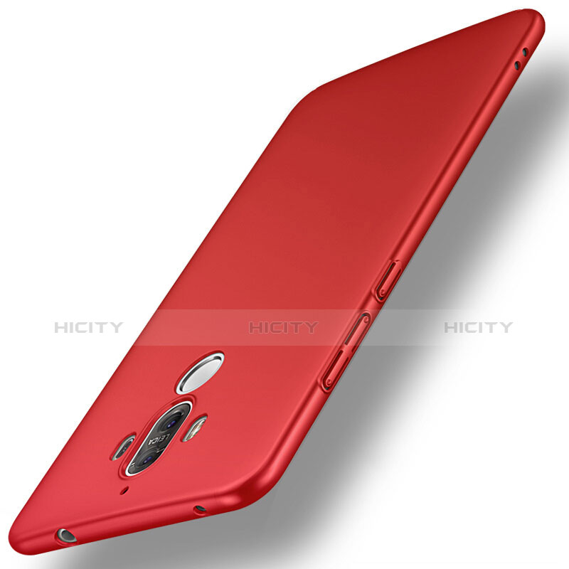 Funda Dura Plastico Rigida Mate para Huawei Mate 9 Rojo