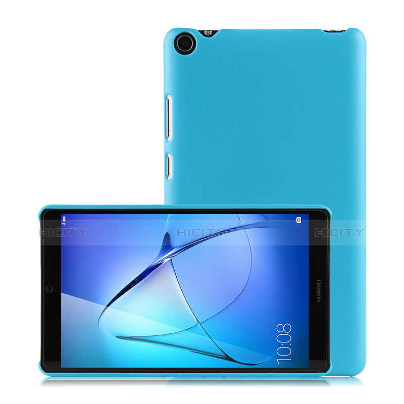 Funda Dura Plastico Rigida Mate para Huawei MediaPad T3 7.0 BG2-W09 BG2-WXX Azul Cielo