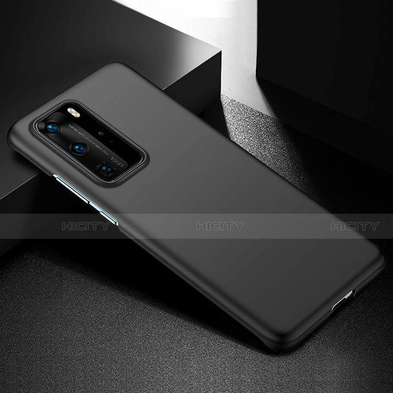 Funda Dura Plastico Rigida Mate para Huawei P40 Pro Negro