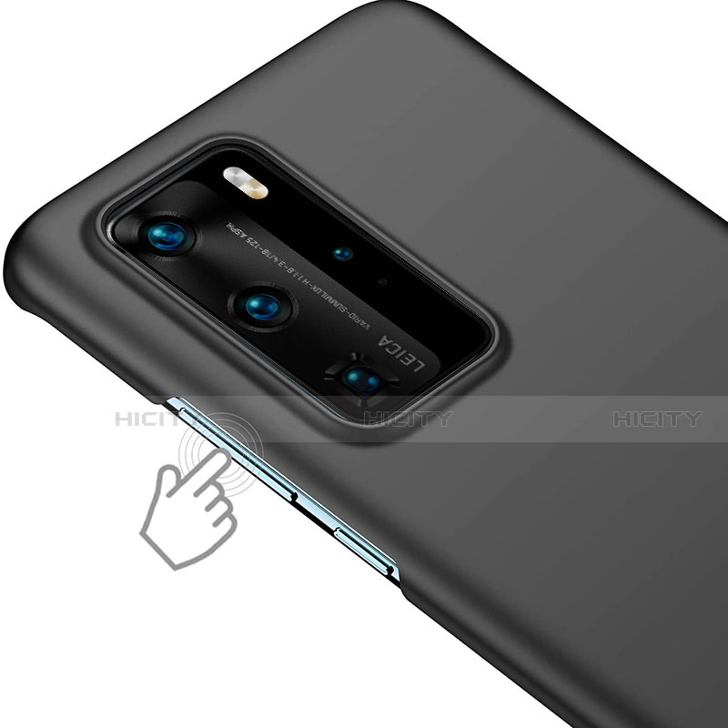 Funda Dura Plastico Rigida Mate para Huawei P40 Pro Negro