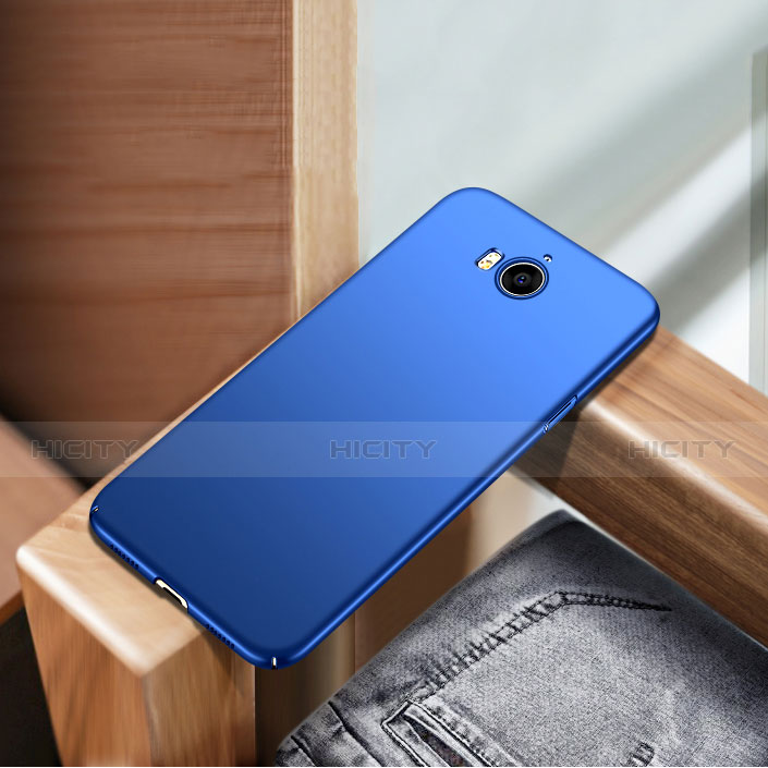 Funda Dura Plastico Rigida Mate para Huawei Y5 III Y5 3 Azul
