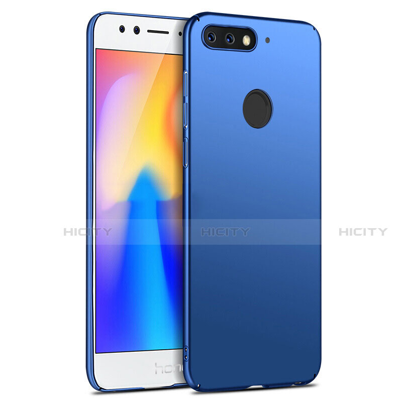 Funda Dura Plastico Rigida Mate para Huawei Y6 (2018) Azul
