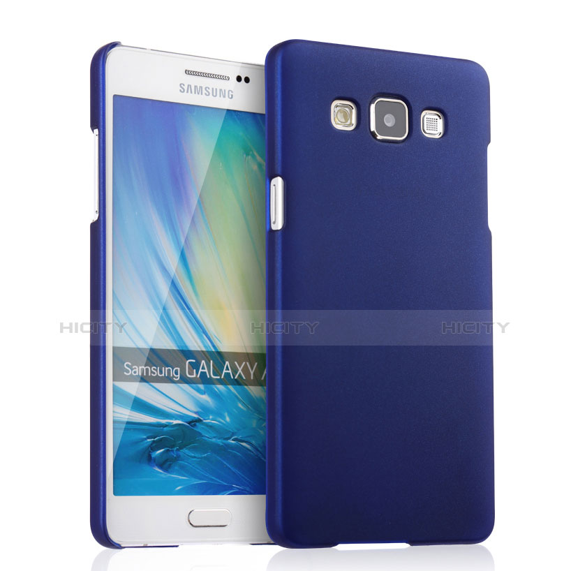 Funda Dura Plastico Rigida Mate para Samsung Galaxy A5 SM-500F Azul