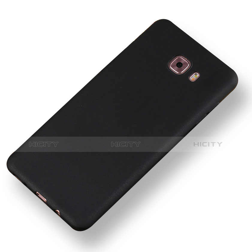 Funda Dura Plastico Rigida Mate para Samsung Galaxy A8 (2016) A8100 A810F Negro