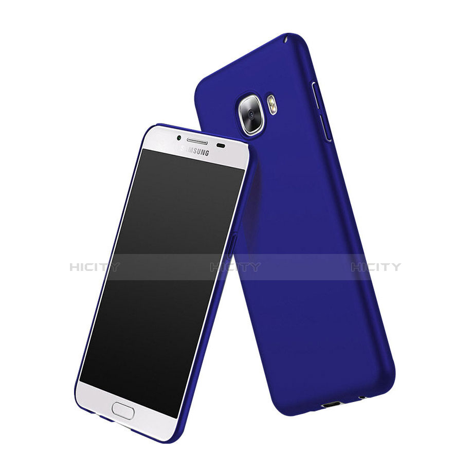 Funda Dura Plastico Rigida Mate para Samsung Galaxy C5 SM-C5000 Azul