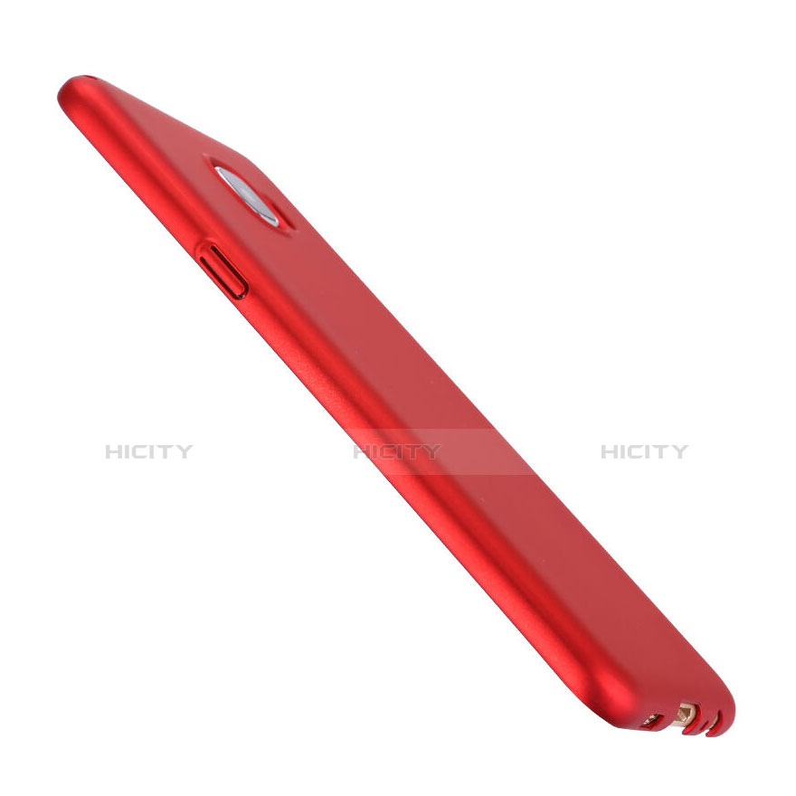 Funda Dura Plastico Rigida Mate para Samsung Galaxy C5 SM-C5000 Rojo