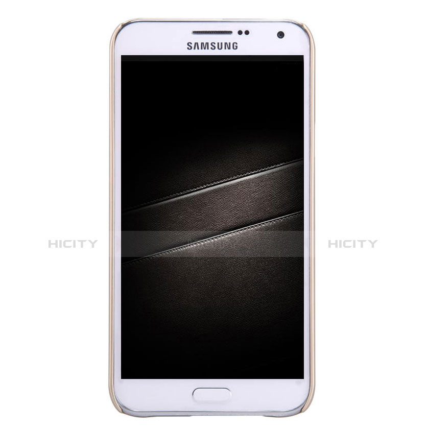Funda Dura Plastico Rigida Mate para Samsung Galaxy E7 SM-E700 E7000 Oro