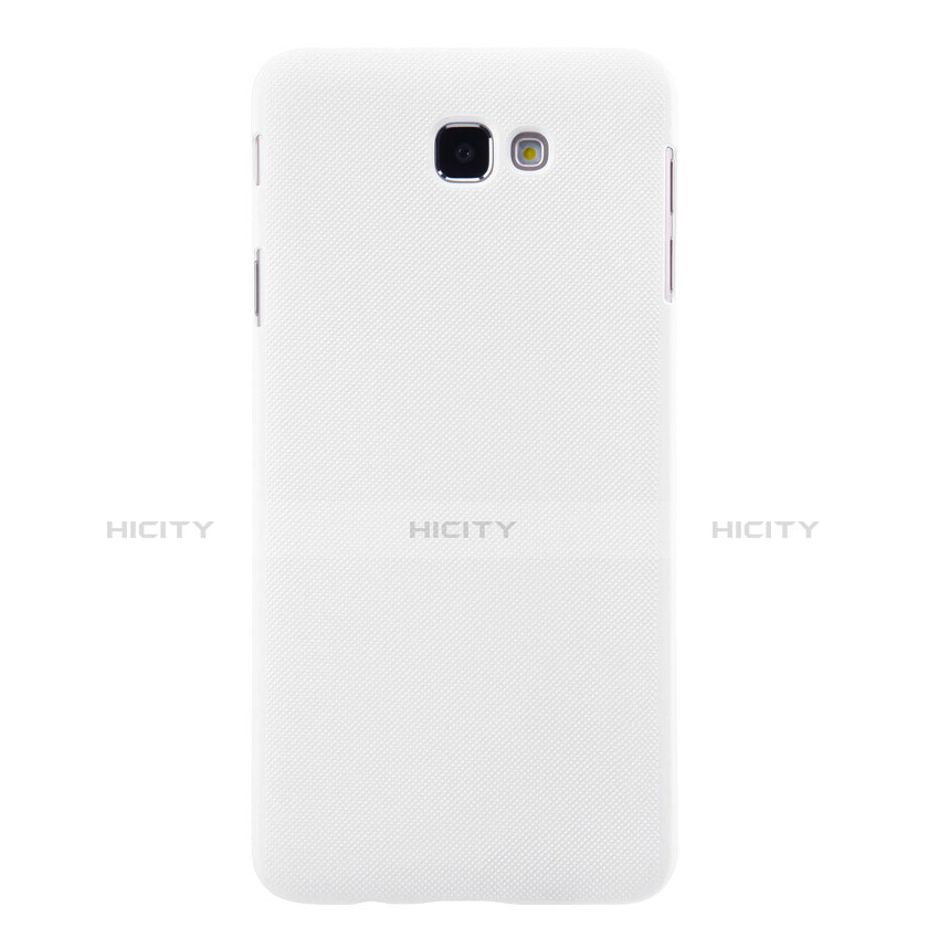 Funda Dura Plastico Rigida Mate para Samsung Galaxy J5 Prime G570F Blanco