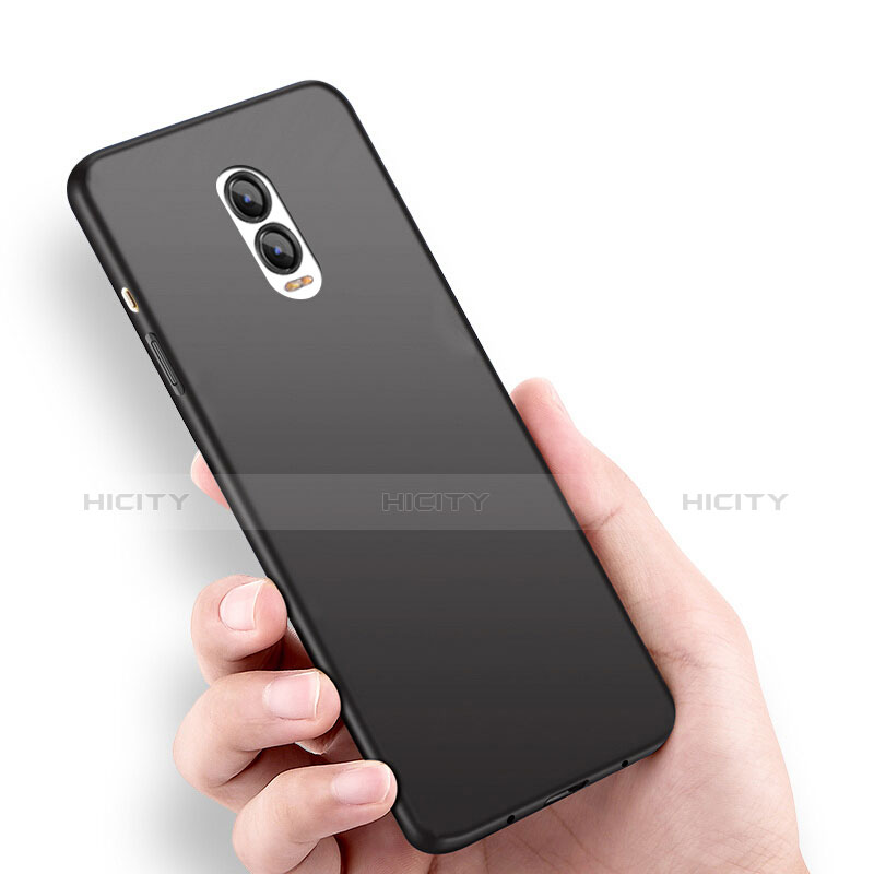 Funda Dura Plastico Rigida Mate para Samsung Galaxy J7 Plus Negro