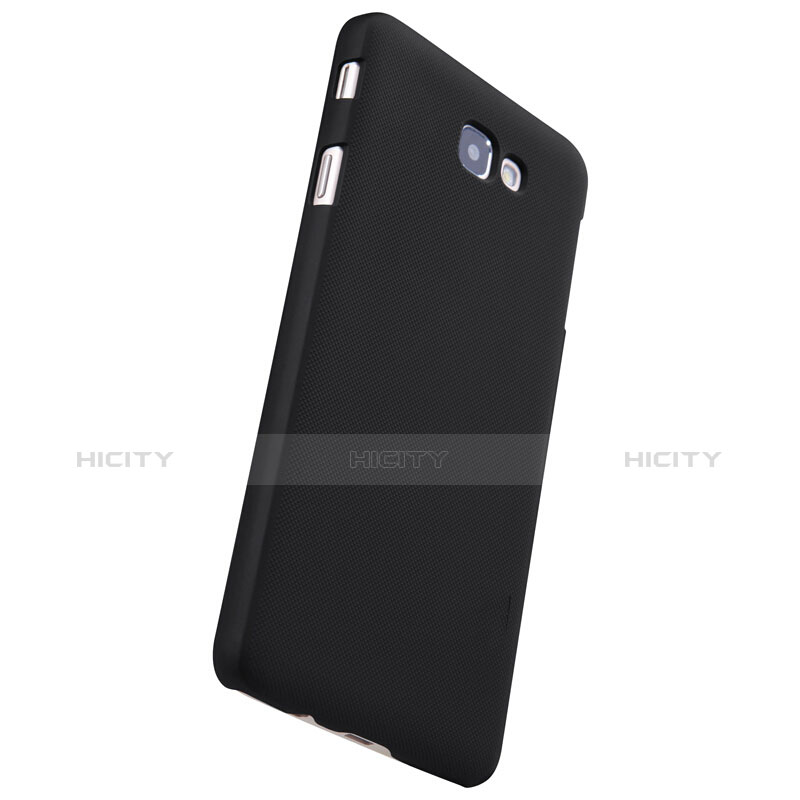 Funda Dura Plastico Rigida Mate para Samsung Galaxy On7 (2016) G6100 Negro