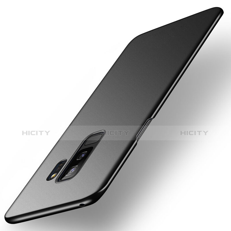 Funda Dura Plastico Rigida Mate para Samsung Galaxy S9 Plus Negro
