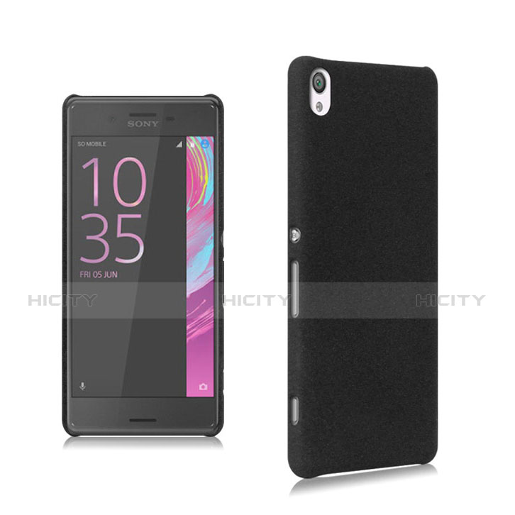 Funda Dura Plastico Rigida Mate para Sony Xperia XA F3111 (2016) Negro