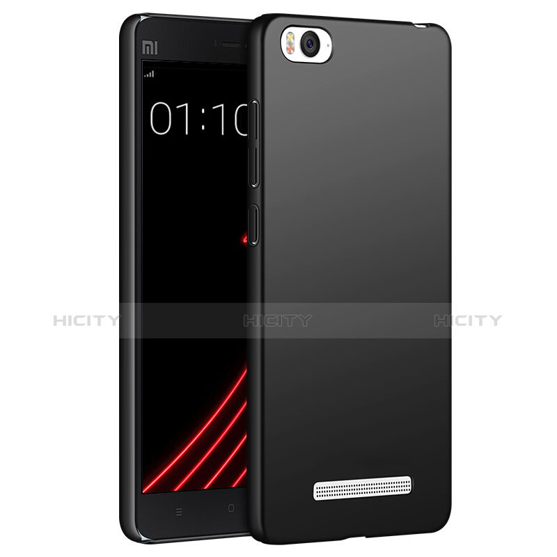 Funda Dura Plastico Rigida Mate para Xiaomi Mi 4i Negro