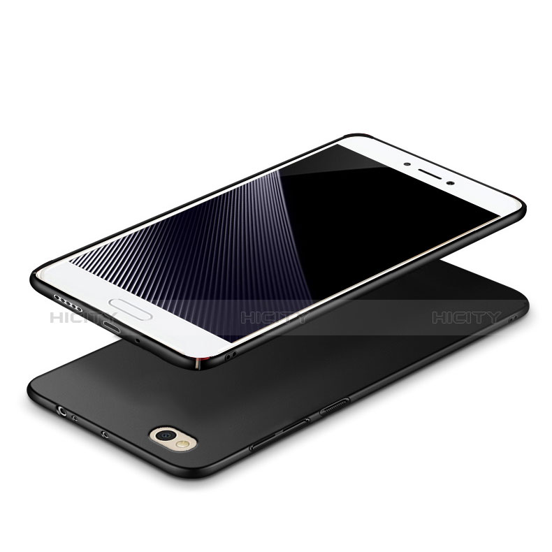 Funda Dura Plastico Rigida Mate para Xiaomi Mi 5C Negro