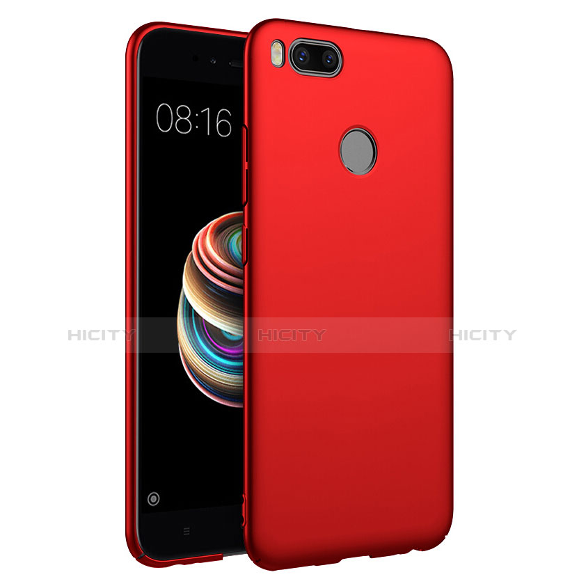 Funda Dura Plastico Rigida Mate para Xiaomi Mi 5X Rojo