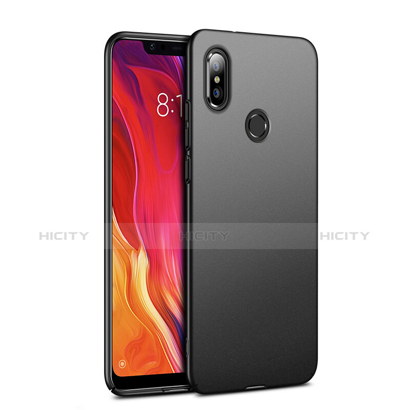 Funda Dura Plastico Rigida Mate para Xiaomi Mi 8 Negro