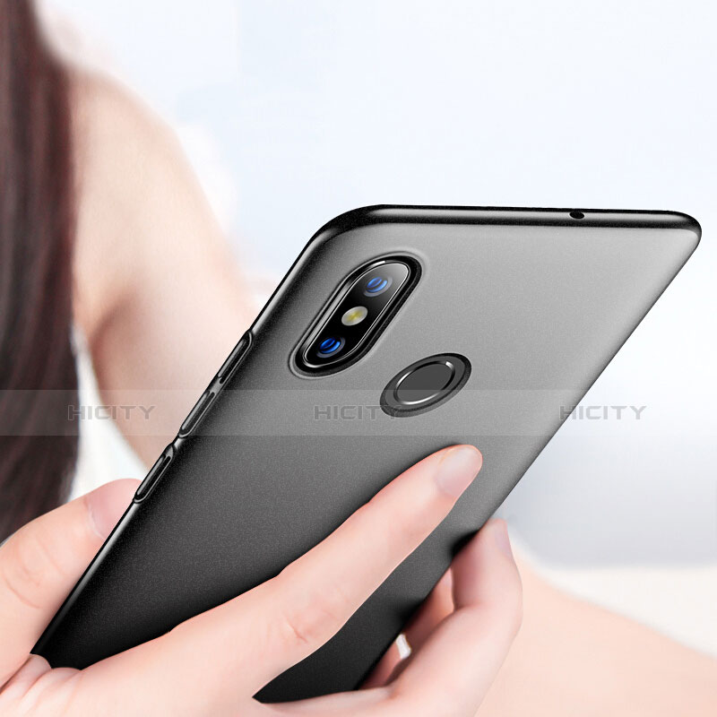 Funda Dura Plastico Rigida Mate para Xiaomi Mi 8 Negro