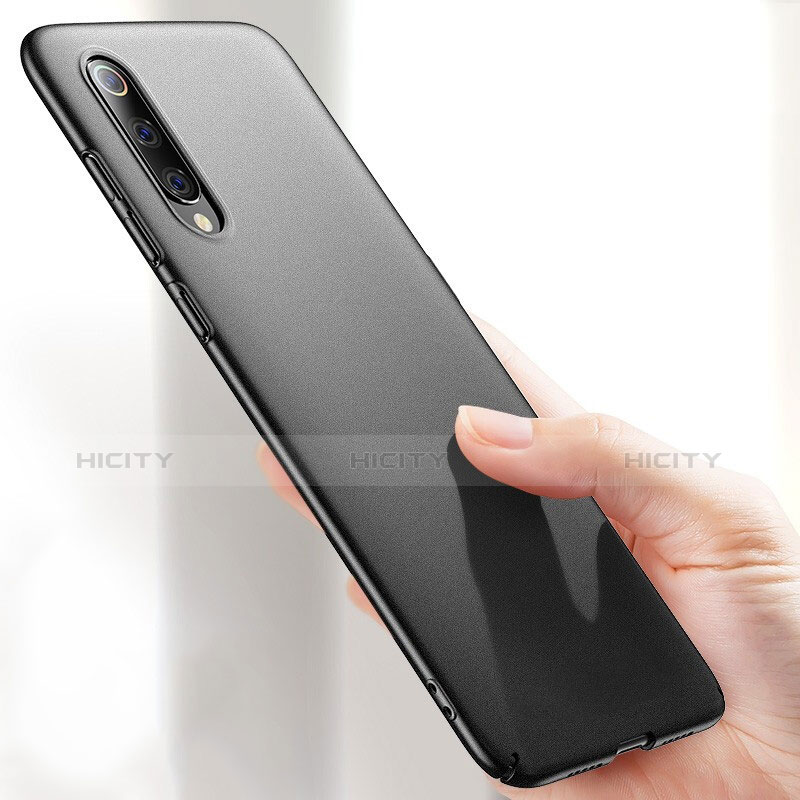 Funda Dura Plastico Rigida Mate para Xiaomi Mi 9 Negro