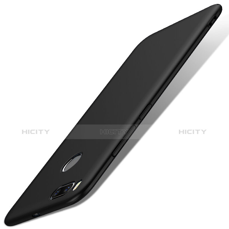 Funda Dura Plastico Rigida Mate para Xiaomi Mi A1 Negro