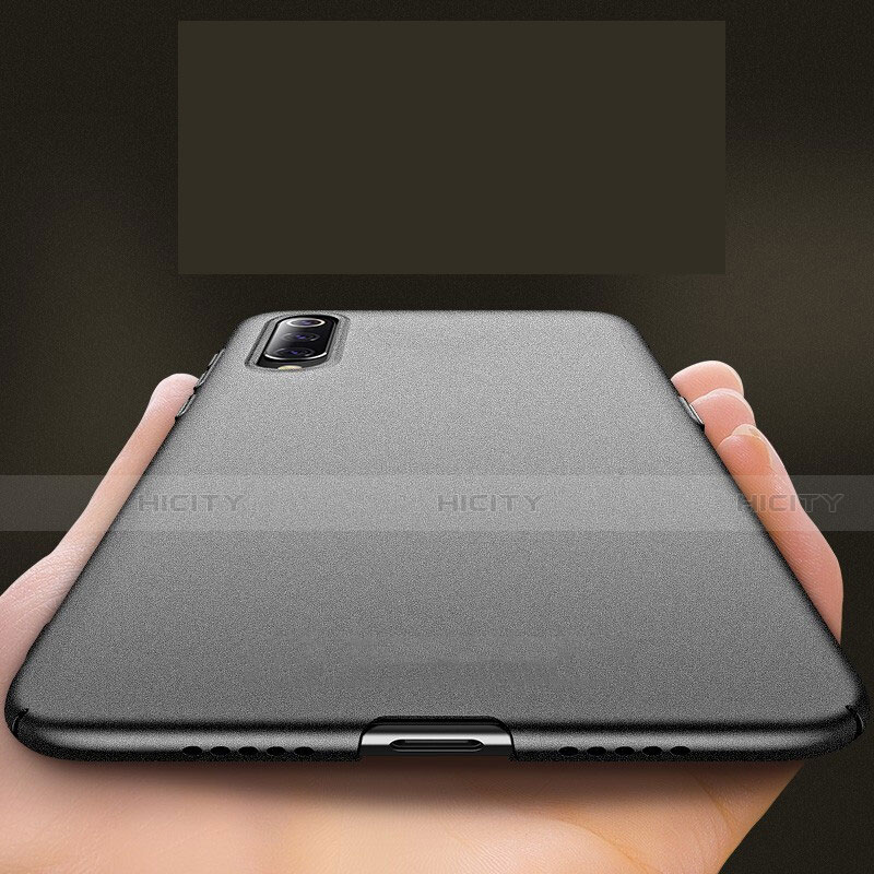 Funda Dura Plastico Rigida Mate para Xiaomi Mi A3 Lite Negro