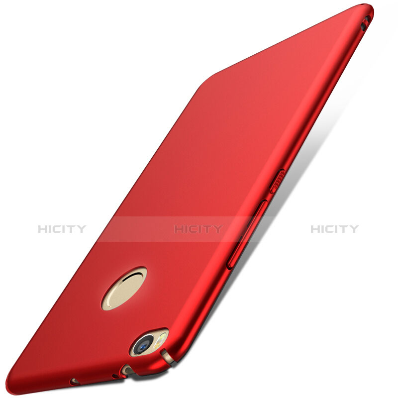 Funda Dura Plastico Rigida Mate para Xiaomi Mi Max 2 Rojo