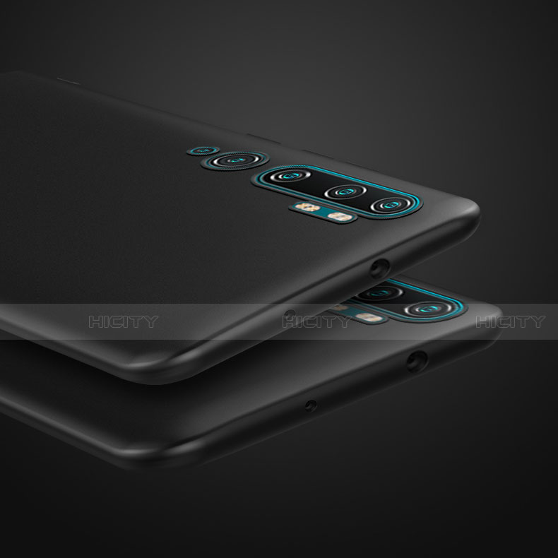 Funda Dura Plastico Rigida Mate para Xiaomi Mi Note 10 Negro